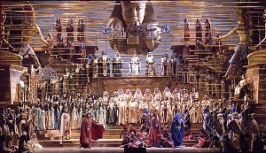De Aida-productie van Zeffirelli in Milaan (foto: Teatro alla Scala).