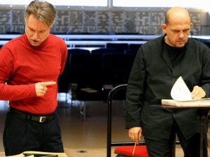 vermeulen1 Aldert Vermeulen (links) met Jaap van Zweden tijdens een repetitie.