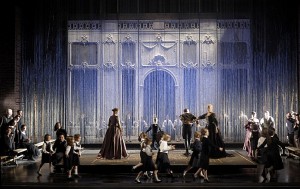 "DIDO & AENEAS" Christie Warner Scène uit de productie bij de opvoering in Parijs in 2008 (foto: Elizabeth Carecchio).