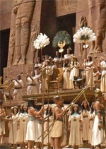 Filmposter van de Aida-productie.