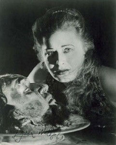 Ljuba Welitsch als Salome.