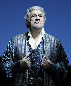 Plácido Domingo als Simon Boccanegra in de productie in Berlijn (foto: Monika Rittershaus / Staatsoper Unter den Linden).