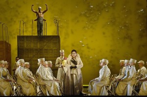 John Nelson (conductor), Pierre Audi (director), George Tsypin (sets), Andra Schmidt-Futterer (costumes), Peter van Praet (lighting design), Amir Hossein pour & Jonathan Lunn (choreography), Klaus Bertisch (dramaturge)