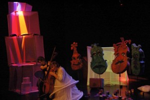 Scène uit kleuteropera PoY!