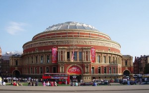 De Royal Albert Hall in Londen.