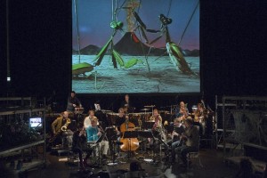 Het Nederlands Blazers Ensemble (foto: Leo van Velzen).