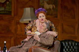 Stephanie Blythe en Ambrogio Maestri (foto: Ken Howard / Metropolitan Opera).