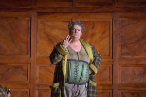 Ambrogio Maestri als Falstaff (foto: Ken Howard / Metropolitan Opera).
