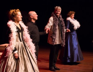 Het ensemble van Pocket Opera (foto: Atze Dijkstra).