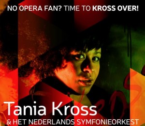 Tania Kross op het affiche van Krossover.