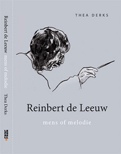 Graficus Guus Glass maakte speciaal voor het boek een ets van Reinbert de Leeuw. 