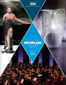 De brochure van het nieuwe muziek- en dansseizoen in Den Haag.