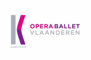 Het nieuwe logo van Opera Vlaanderen, de voormalige Vlaamse Opera.