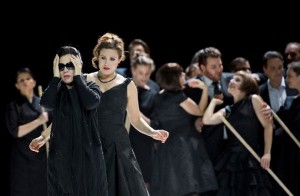 Scène uit Il ritorno d'Ulisse in patria (foto: Monika Rittershaus / Opernhaus Zürich).