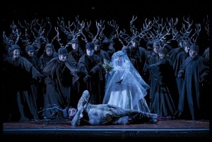 Scène uit Falstaff van De Nationale Opera (foto: BAUS).