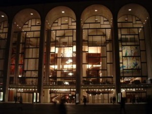 De Metropolitan Opera in New York.