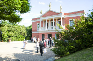 Het huis van de Longborough Festival Opera.