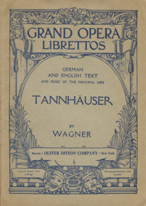 De uitgave van de partituur bij Ditson, begin vorige eeuw
