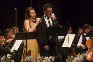 Barbara Frittoli en Lucio Gallo (foto: Nicolas Brodard).