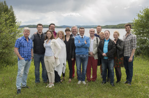 Het artistieke team en de cast van Otello (foto: Opera på Skäret).