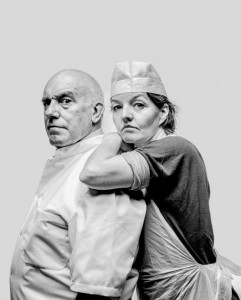 Campagnebeeld van Sweeney Todd (foto: Marco Borggreve).