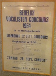 Poster van het eerste IVC in 1954