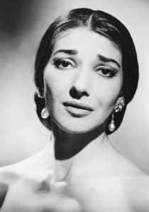 Maria Callas.