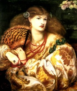 Monna Vanna, geschilderd door Dante Rosetti.