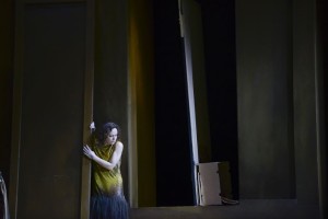 Evelyn Herlitzius in de productie van Elektra bij de Semperoper in Dresden (foto: Matthias Creutziger).