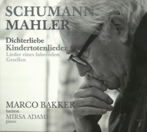 De nieuwe cd van Marco Bakker (coverbeeld: Sander Vos).