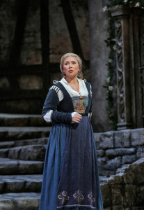 Annette Dasch in Die Meistersinger von Nürnberg (foto: Ken Howard / Metropolitan Opera).