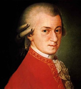 W.A. Mozart.