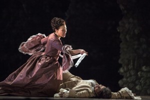 Sandrine Piau en Maite Beaumont in Alcina (foto: De Munt/La Monnaie).