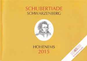 De Schubertiade viert in 2015 en 2016 zijn veertigjarig bestaan.