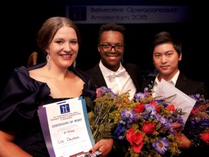 Lise Davidsen, Levy Sekgapane en Ki Hun Park (foto: Paul van Wijngaarden).