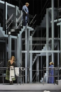Scène uit Tristan und Isolde (foto: Bayreuther Festspiele / Enrico Nawrath).