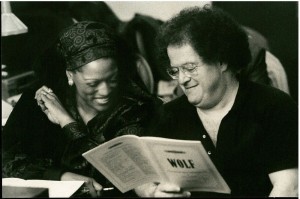 Jessye Norman met James Levine (foto uit 'De muziek van mijn leven').