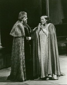 Jessye Norman in actie (foto uit 'De muziek van mijn leven').