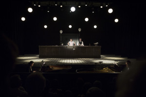 Ted Huffmans productie van Les Mamelles de Tirésias was eerder te zien bij onder meer het Festival d'Aix-en-Provence (© Vincent Beaume).