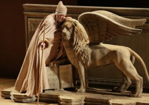 Plácido Domingo als Francesco Foscari. (© BresciaAmisano / Teatro alla Scala)