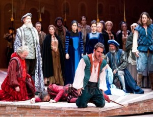 Scène uit Roméo et Juliette. (© Israeli Opera)