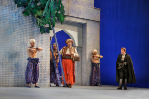 Scène uit Die Entführung aus dem Serail. (© Ken Howard / Metropolitan Opera)