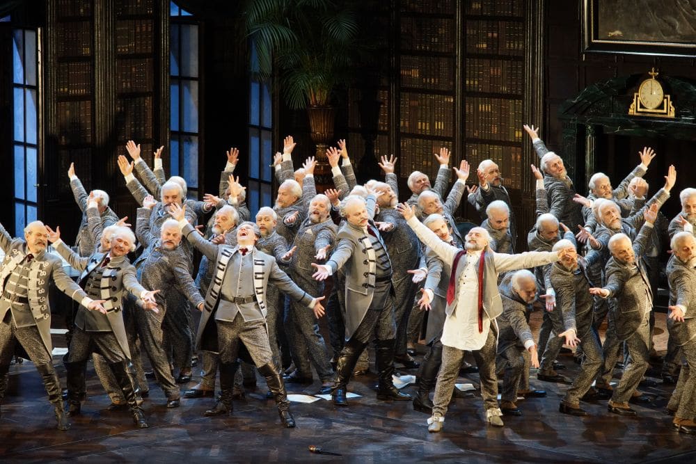 Scène uit Pique Dame. (© De Nationale Opera)