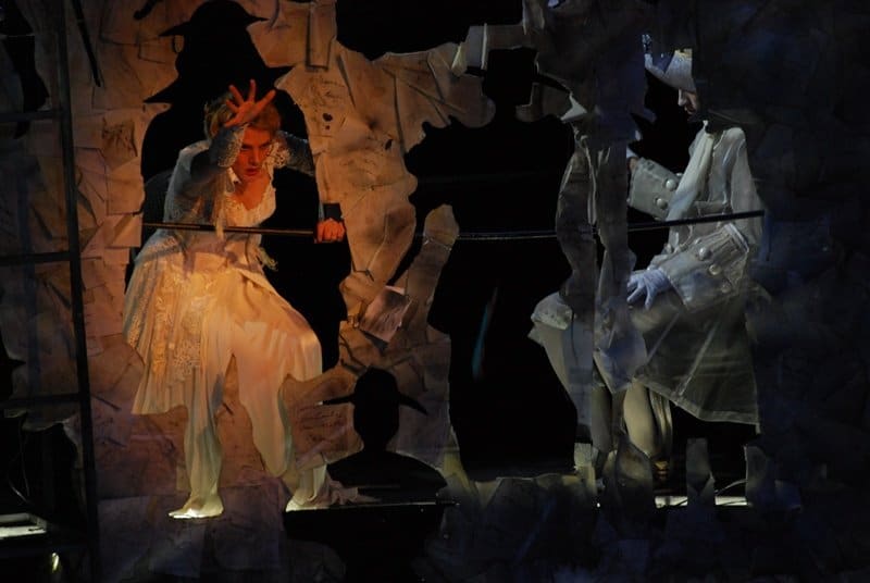 Natalia Zagorinskaya als Emilia Marty in De zaak Makropulos. (© operafestival Bartók Plus)