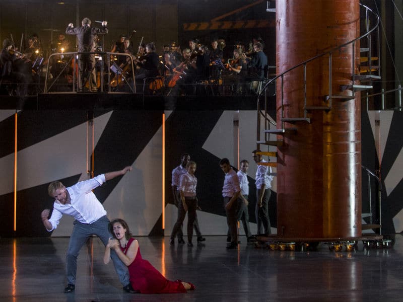 Scène uit Don Giovanni bij Holland Opera. (© Holland Opera)