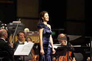 Diana Damrau zingt de Vier letzte Lieder (© Michael Kneffel). 