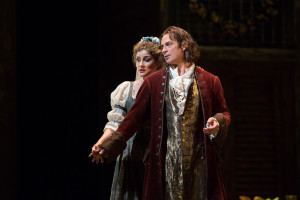 Serena Malfi en Simon Keenlyside in Don Giovanni. (© Marty Sohl / Metropolitan Opera)