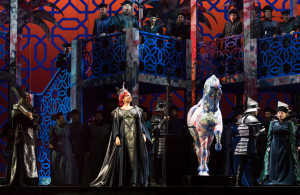 Scène uit Nabucco. (© Lorraine Wauters / Opéra Royal de Wallonie)