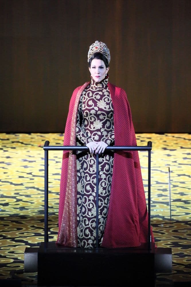Joyce DiDonato als Semiramide. (© Wilfried Hösl)