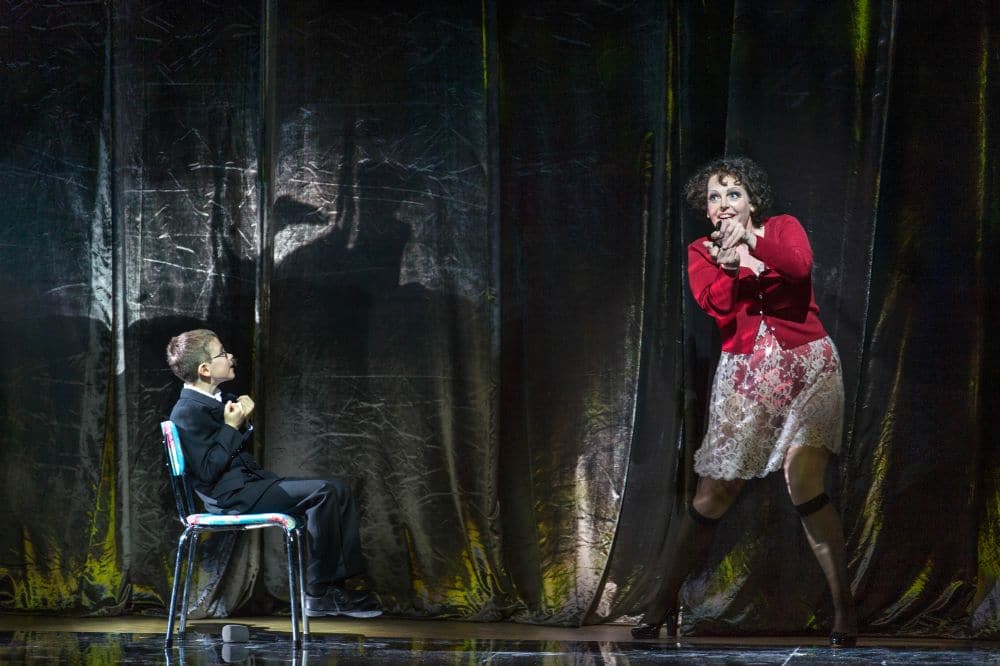 Jacob Jutte en Eva Maria Westbroek in Wozzeck bij De Nationale Opera. (© Ruth Walz)